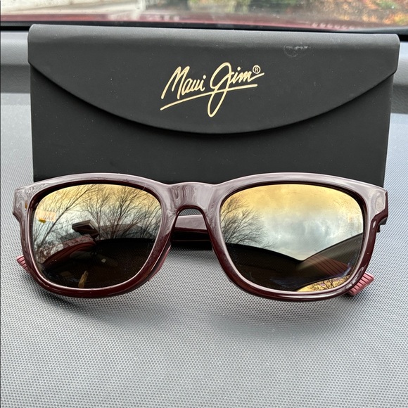 Maui Jim Burgundy Sunglasses
